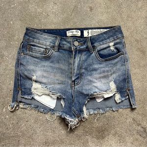 Denim Cowgirl Booty Shorts 🍑✨